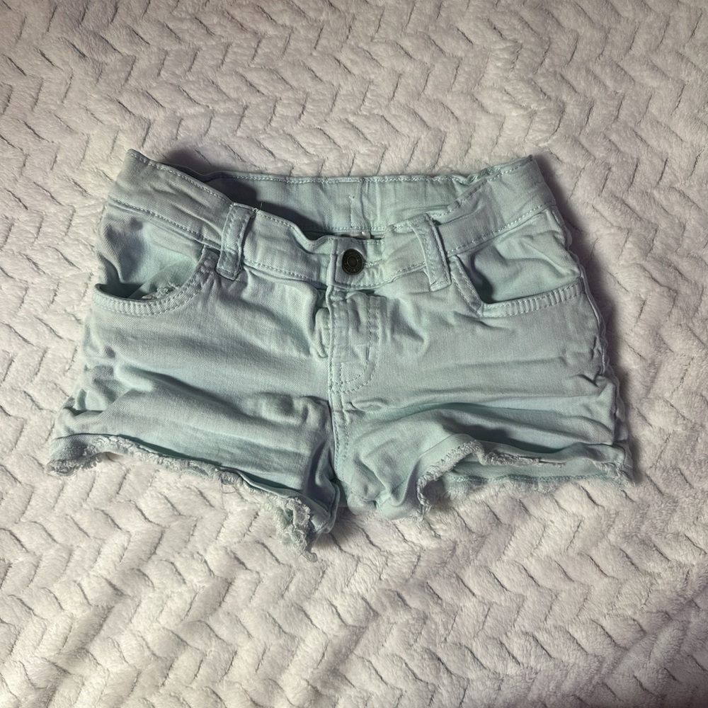 Carter's Light Blue Jean Shorts for Women